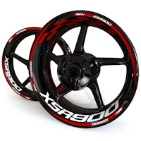 XSR900 Wheel Stickers - "Checker"
