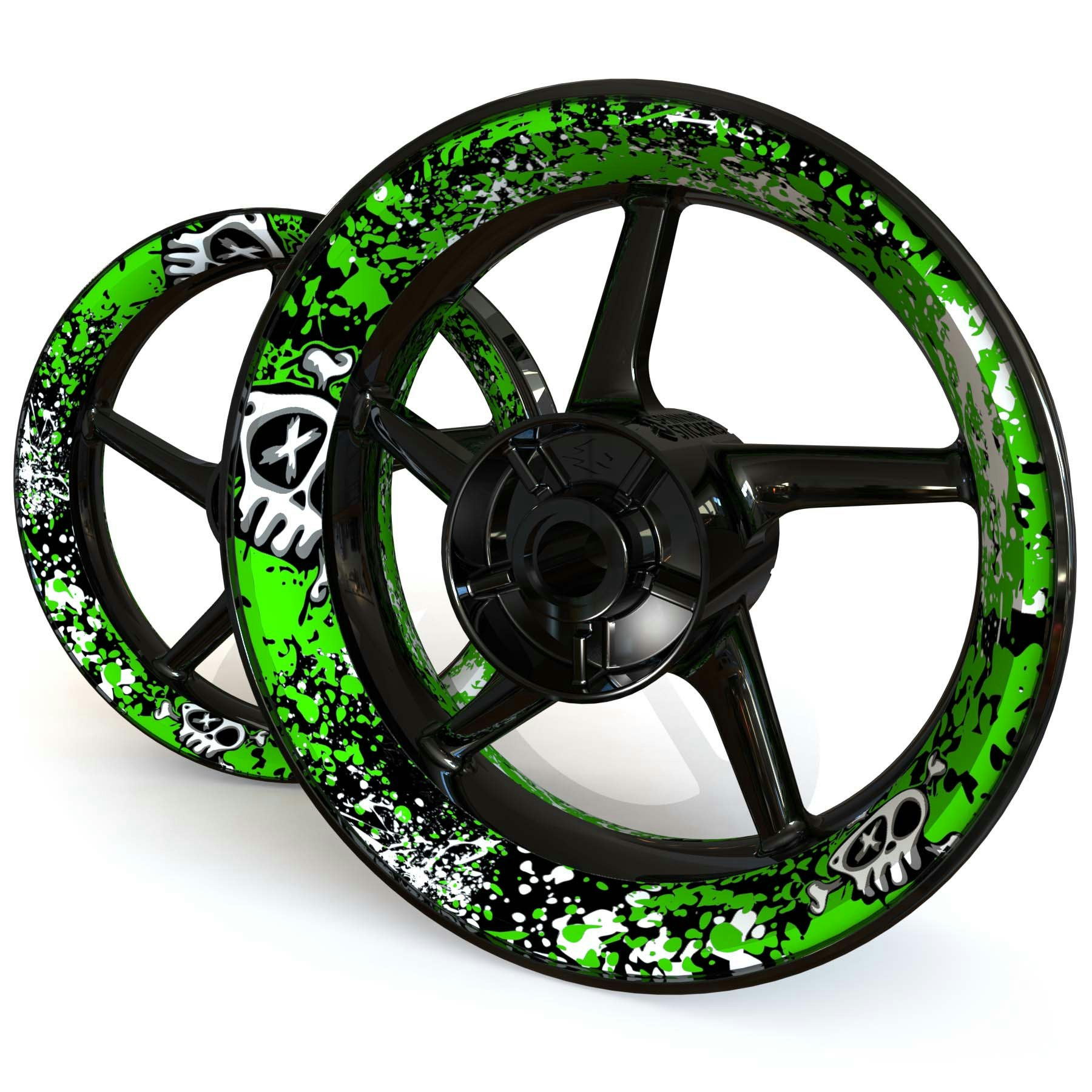 Stickers jante Monster Energy - Kit Déco jantes Monster Energy