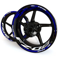 FZ-09 Wheel Stickers - "Checker"