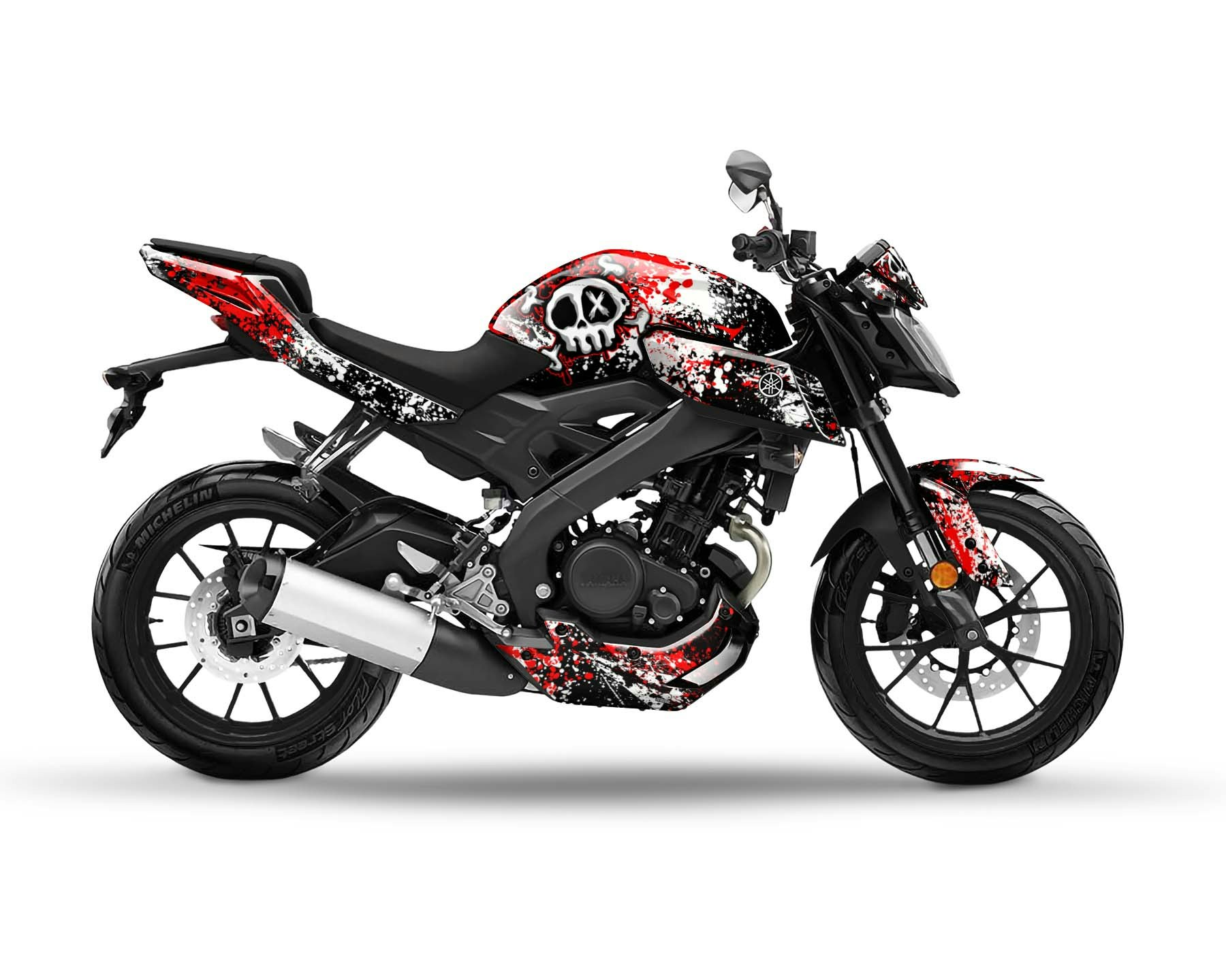 Kit Grafiche Yamaha MT-125 - "Spirit" 2014-2019