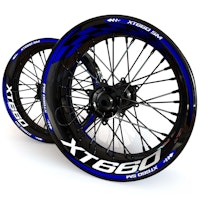 XT660 Adhesivos para llantas - "Checker"