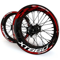 XT660 Adhesivos para llantas - "Checker"