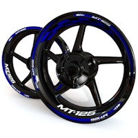 MT-125 Wheel Stickers - "Checker"