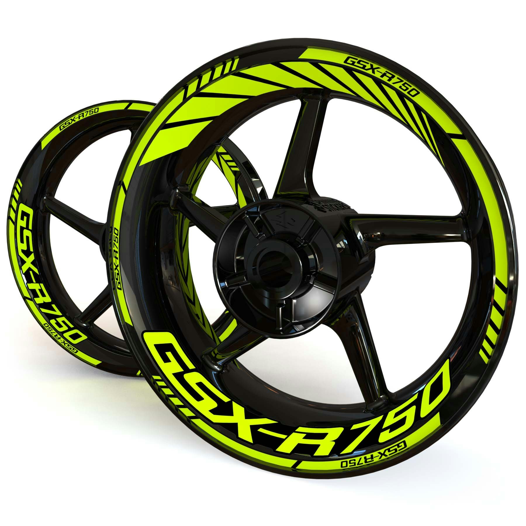 GSX-R750 Wheel Stickers - "Classic"