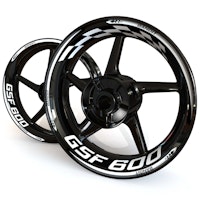 GSF600 Wheel Stickers - "Checker"
