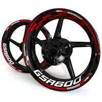 GSR600 Wheel Stickers - "Checker"