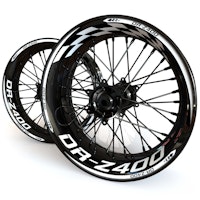 DR-Z 400 Wheel Stickers - "Checker"