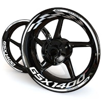 GSX1400 Wheel Stickers - "Checker"