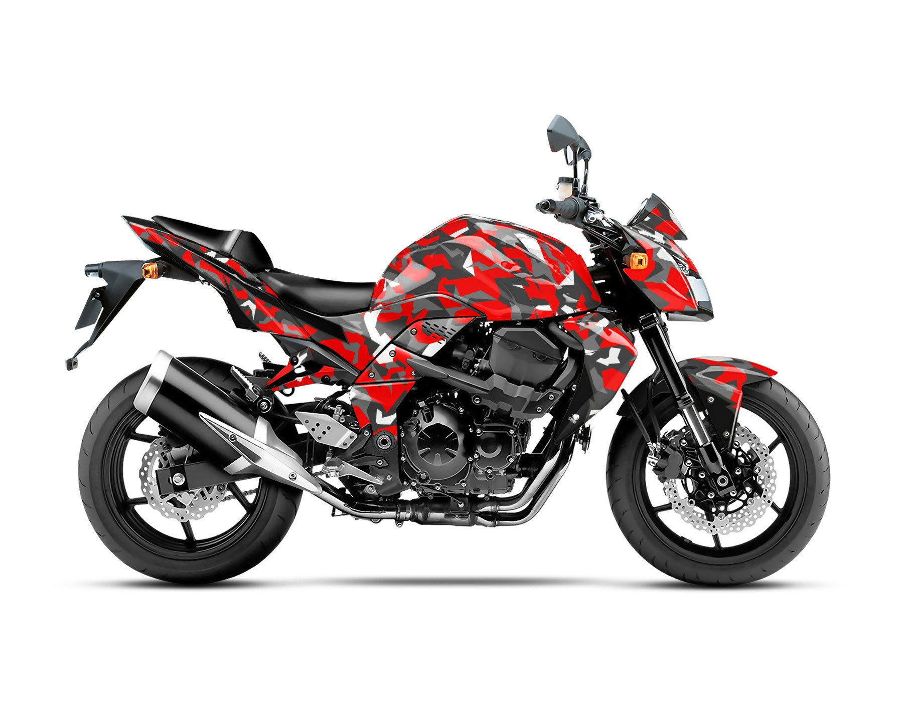 Camo Grafikkit – Passend für Z750 2007–2012