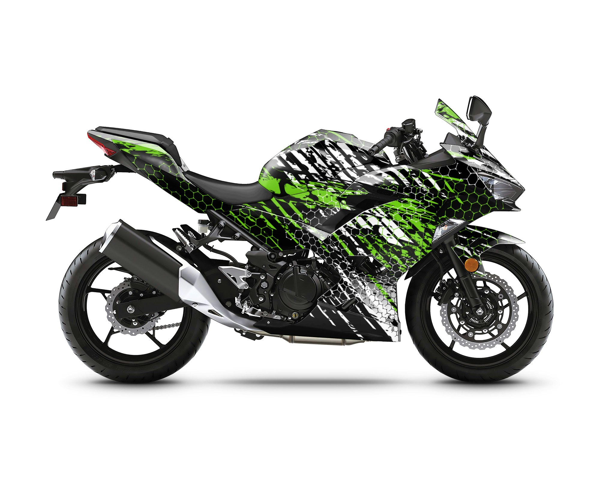 Riot Grafikkit - Passend für Ninja 400 2018–2023