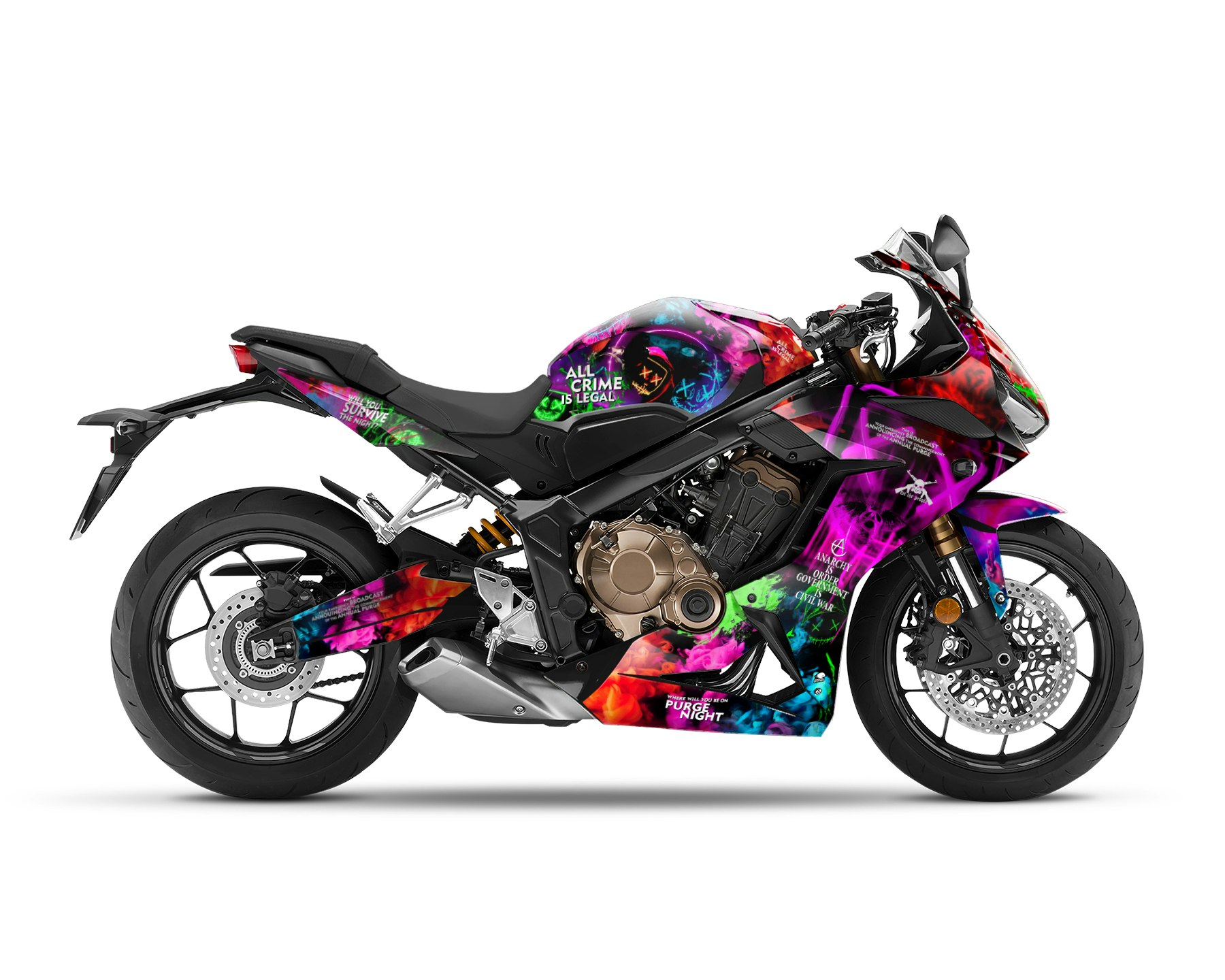 "Purge" Grafikkit - Passend für Honda CBR650R 2019-2023