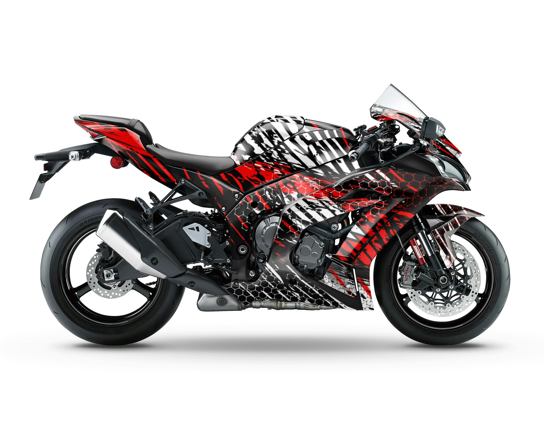 Riot Grafische Kit - Voor ZX-10R 2011-2020