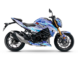 "Barricade" Street Bike Graphics - Design on Demand