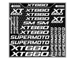 Yamaha XT660 Kit d'autocollants