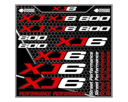 Yamaha XJ6 Kit adhesivos