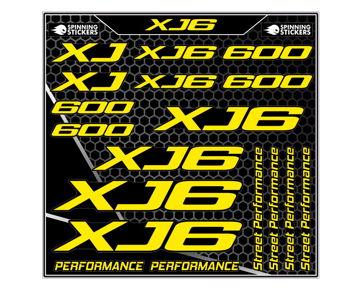 Yamaha XJ6 Kit adhesivos