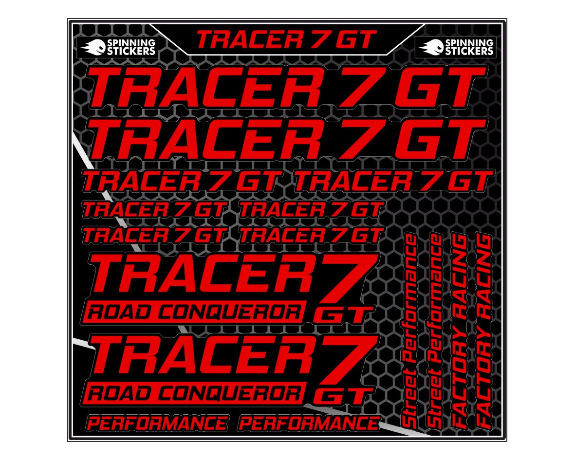 Yamaha TRACER 7 GT stickerset
