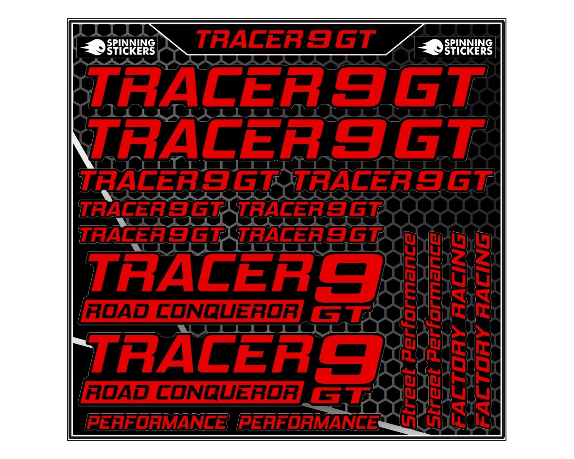 Yamaha TRACER 9 GT stickerset