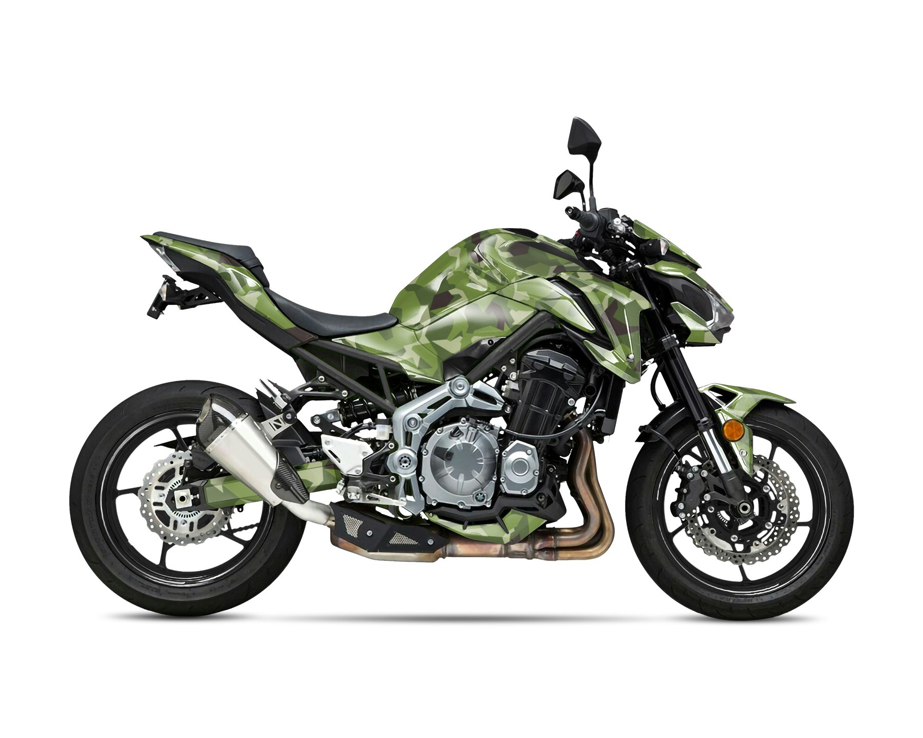 "Camo" Street Bike Graphics kit - Design on Demand