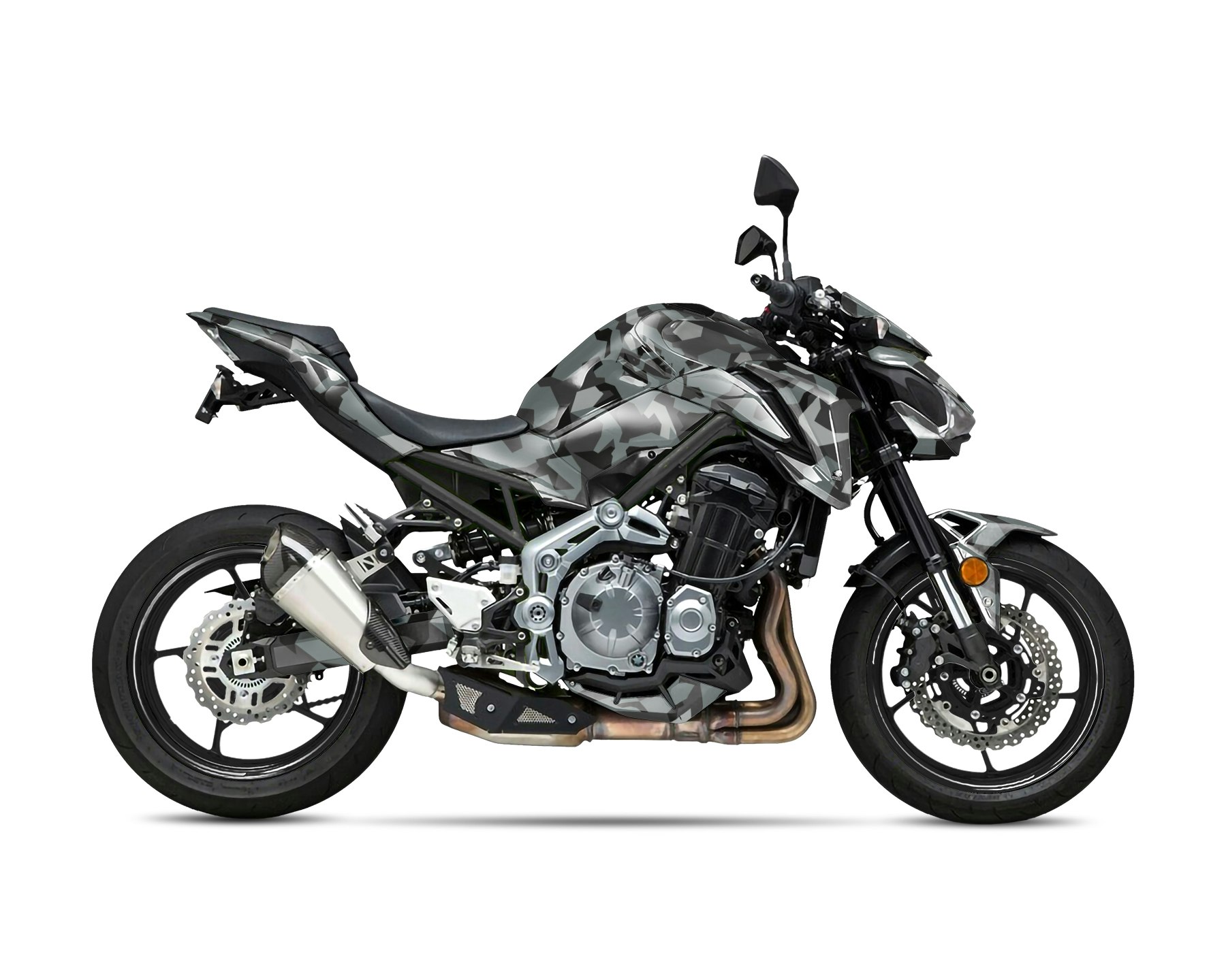 "Camo" Motorrad Grafik-Kit - Design auf Anfrage