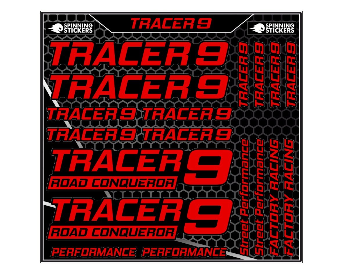 Yamaha TRACER 9 stickerset