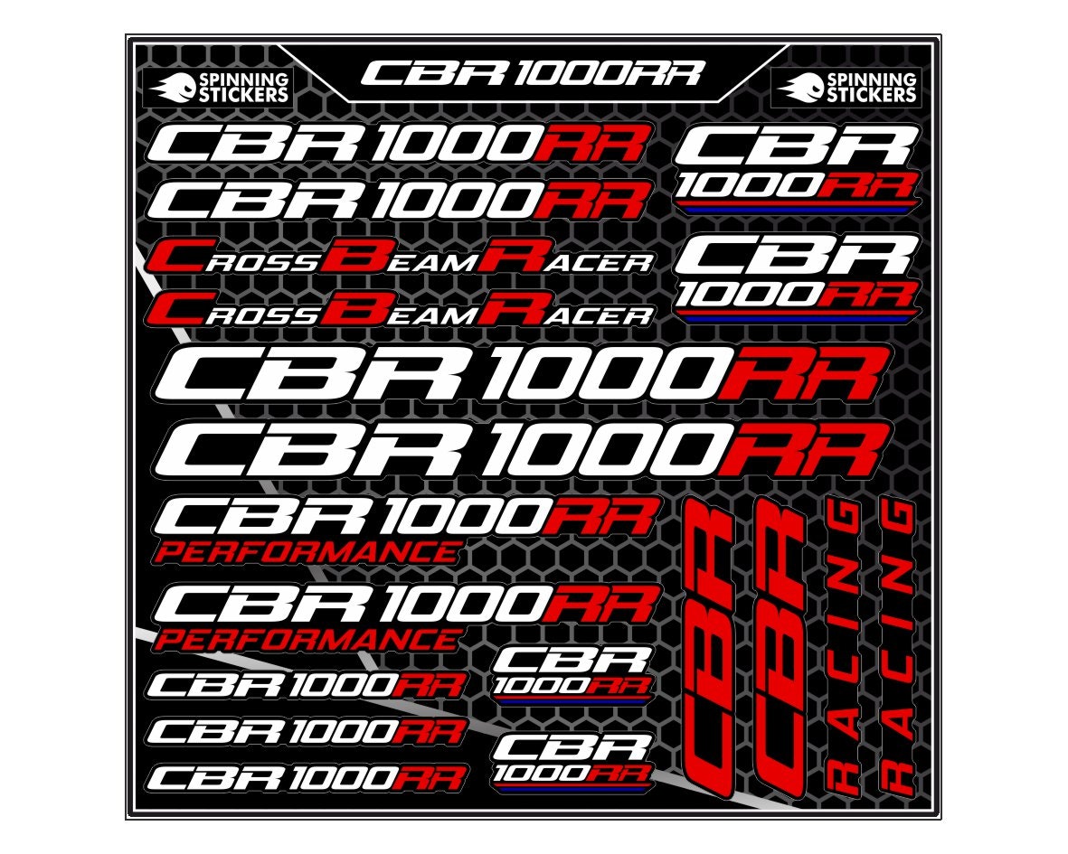 Honda CBR1000RR Kit adesivi
