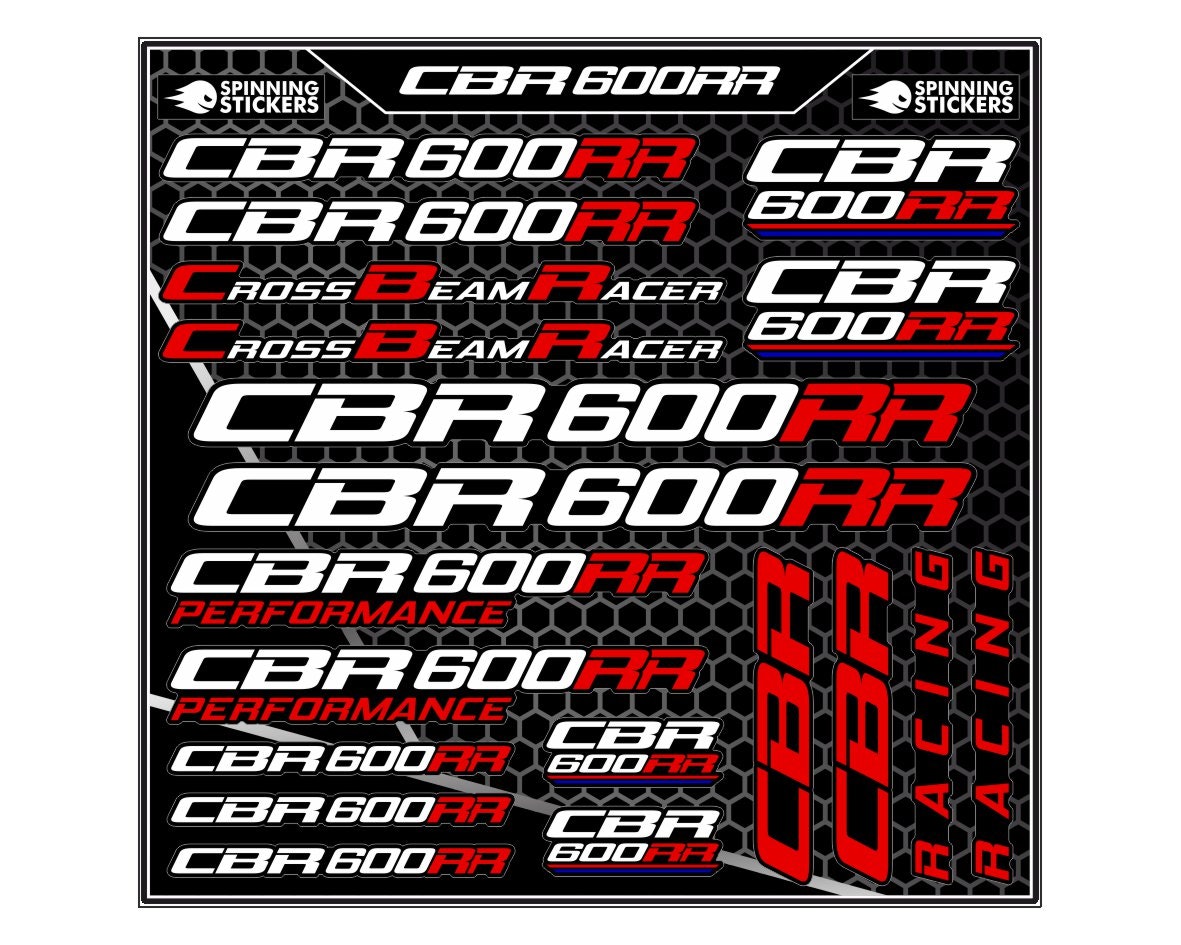 Honda CBR600RR sticker kit