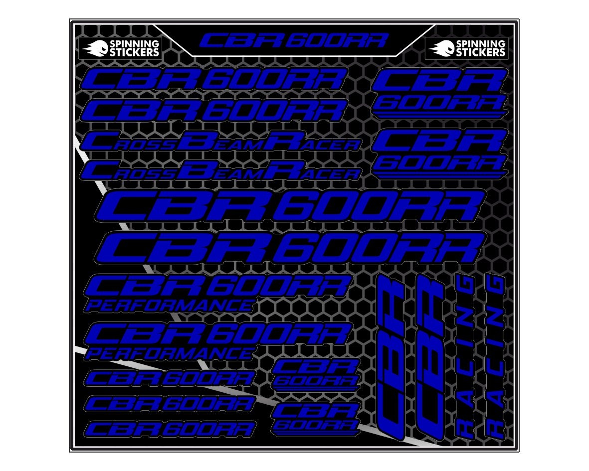 CBR600RR sticker kit