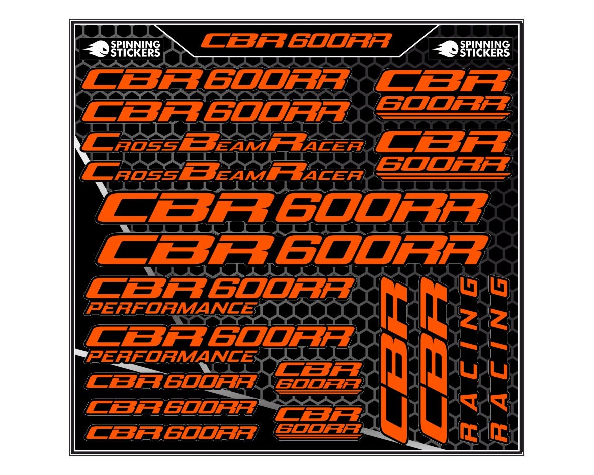 CBR600RR sticker kit