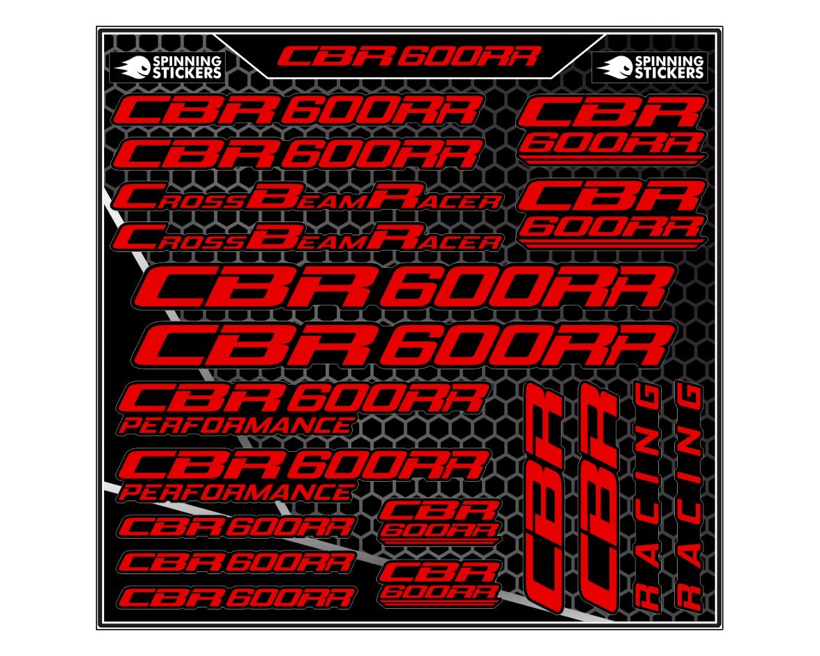 CBR600RR sticker kit