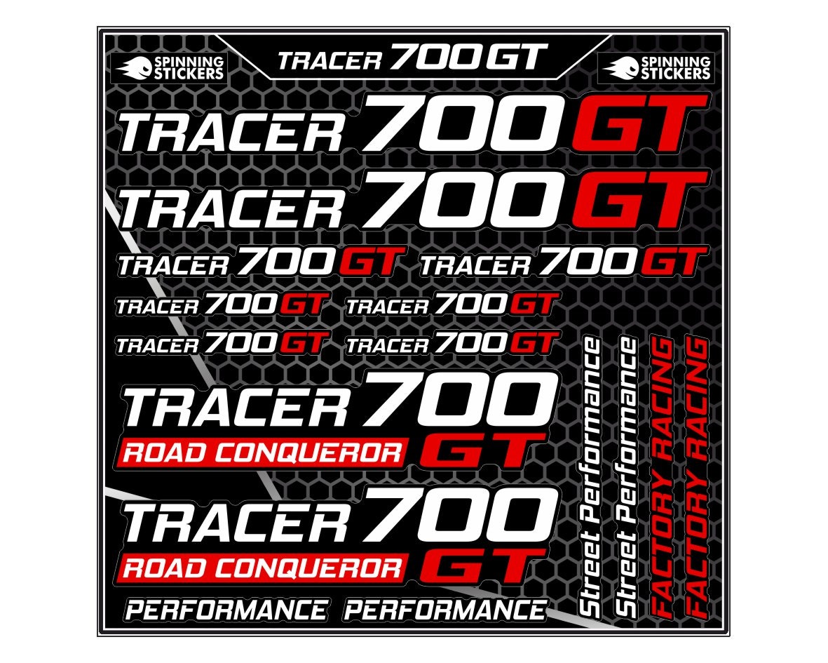 Yamaha TRACER 700 GT Dekalark