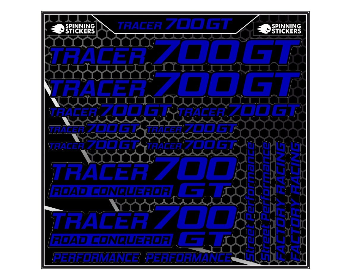 Yamaha TRACER 700 GT sticker kit