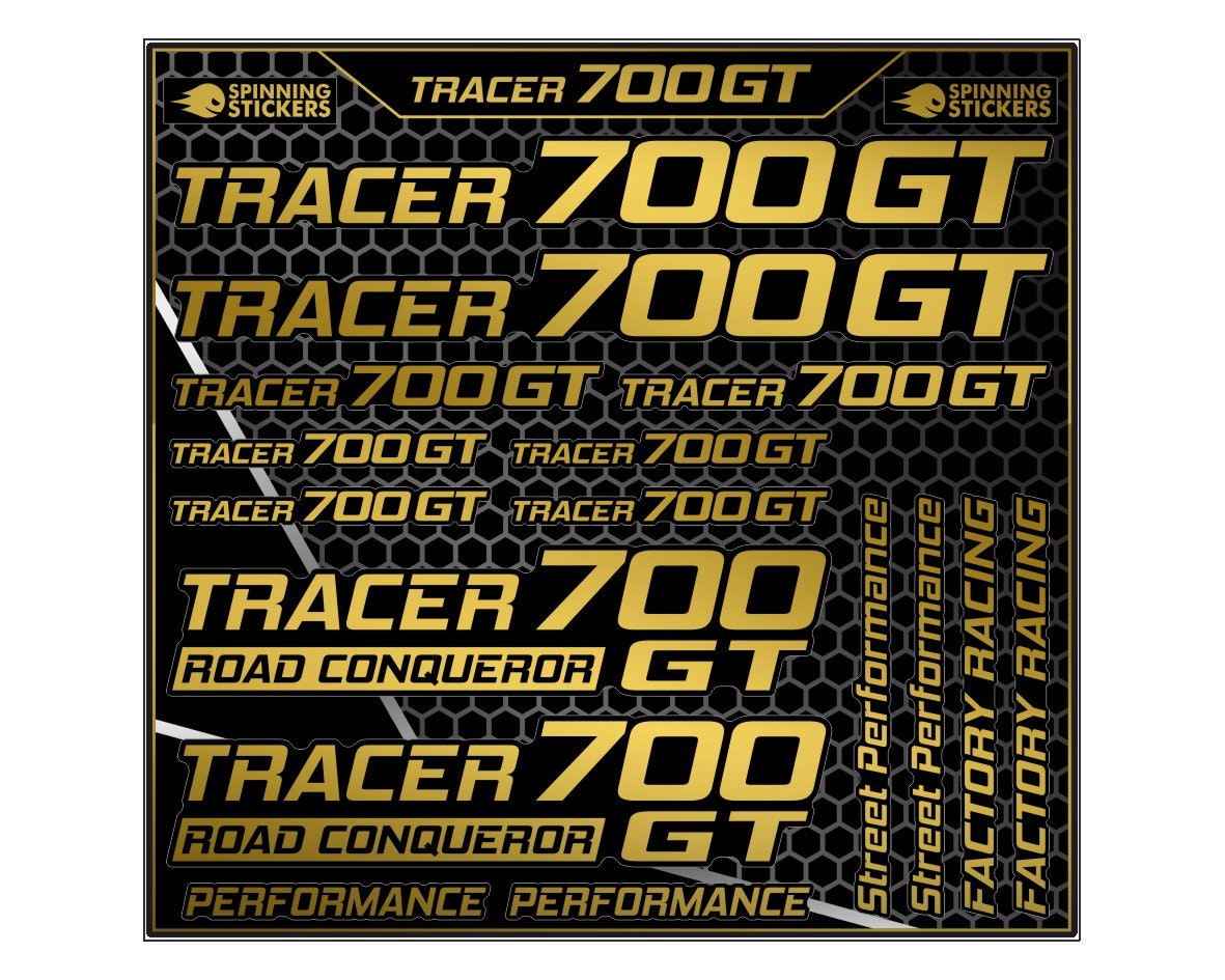 TRACER 700 GT sticker kit