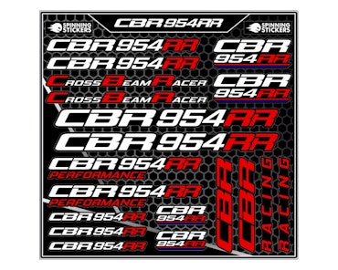 Honda CBR954RR stickerset