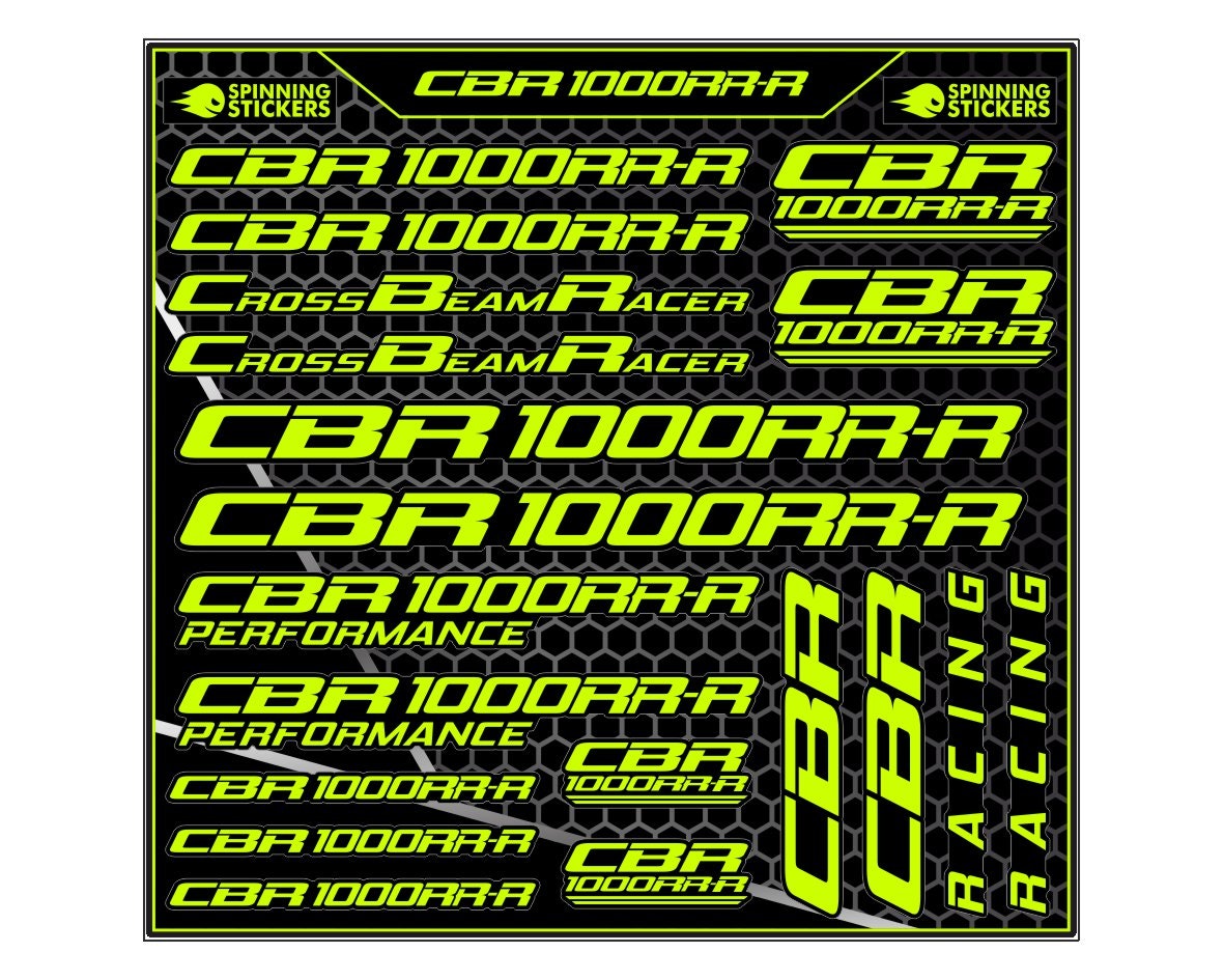 Honda CBR1000RR-R sticker kit
