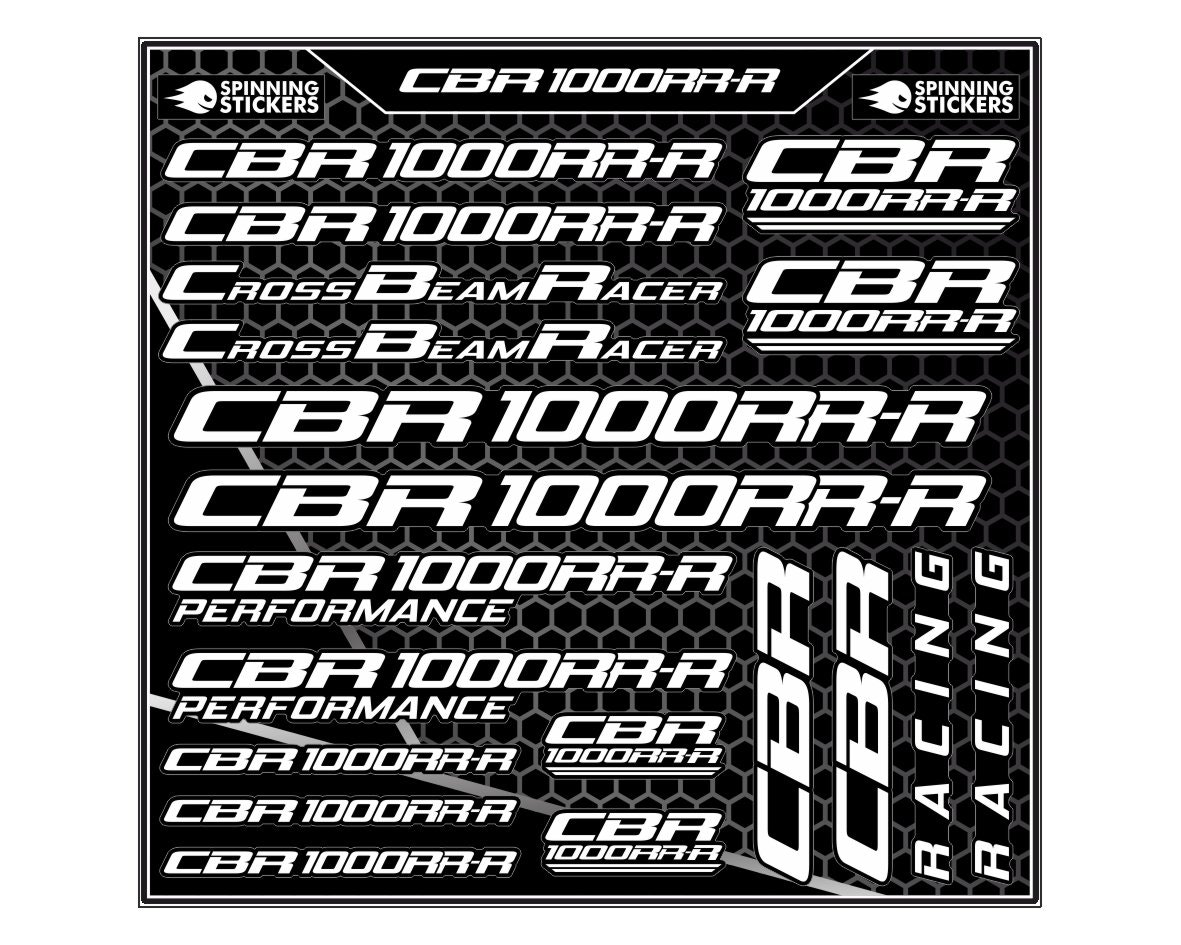 Honda CBR1000RR-R sticker kit