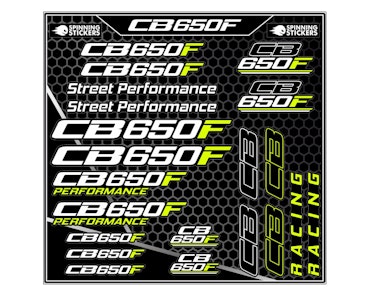 Honda CB650F stickerset