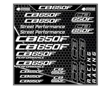 Honda CB650F stickerset