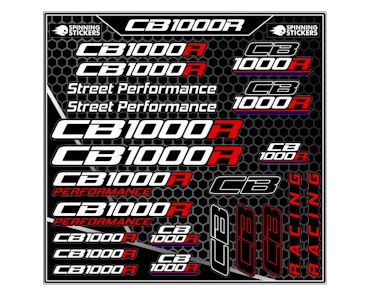 Honda CB1000R stickerset