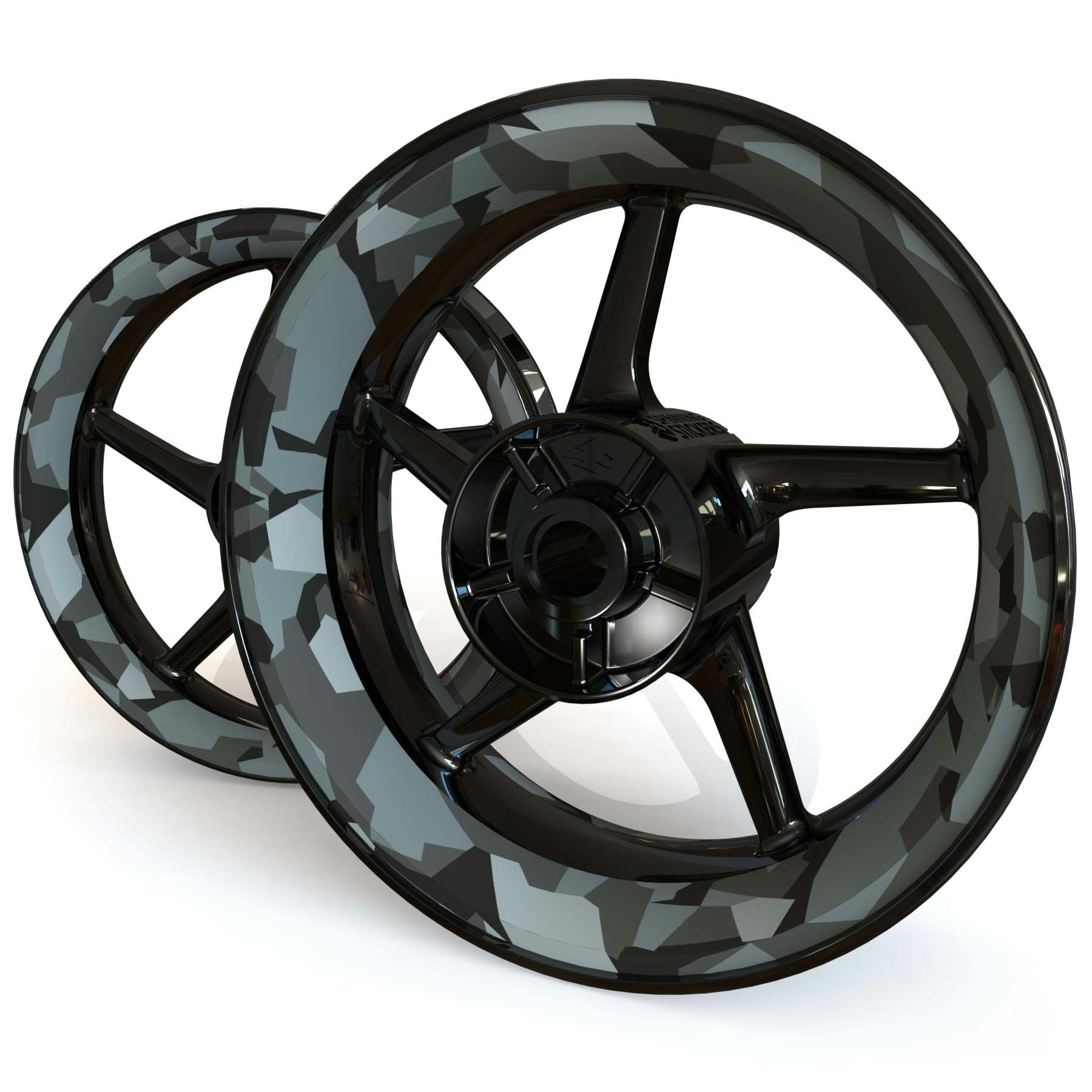 "Camo" Wheel Stickers