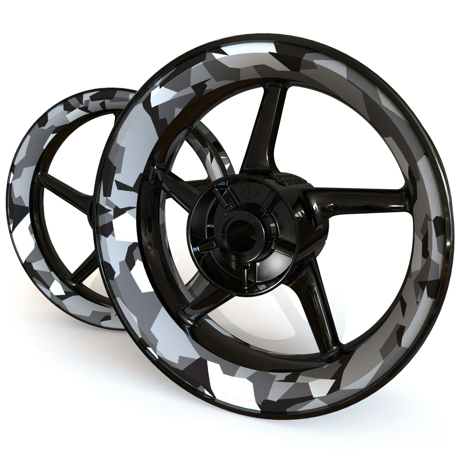 "Camo" Wheel Stickers