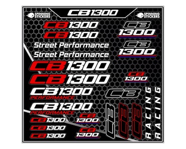 Honda CB1300 stickerset
