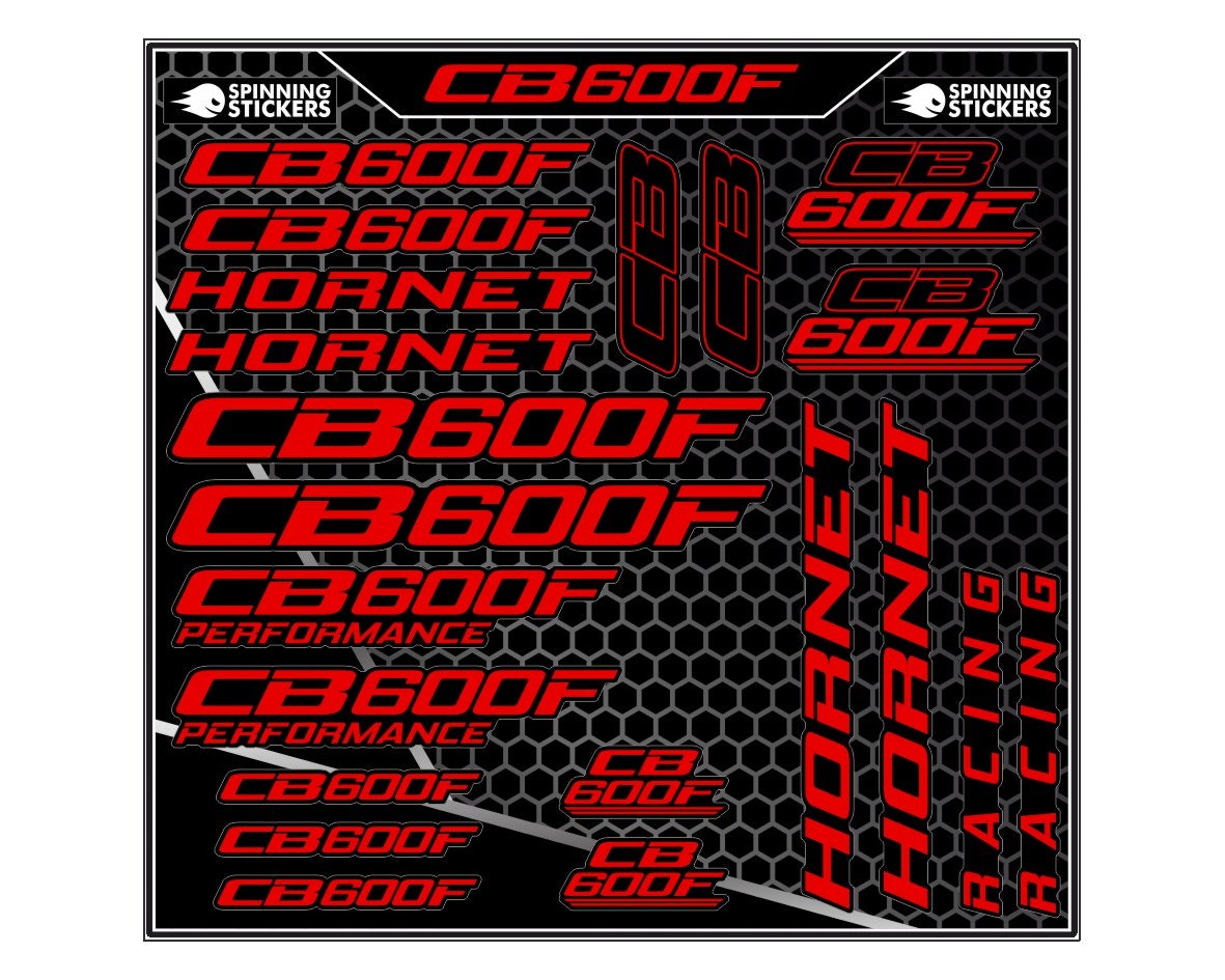 CB600F sticker kit