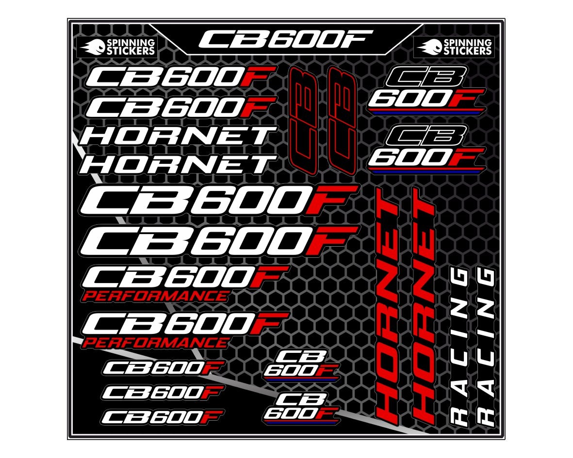 CB600F sticker kit