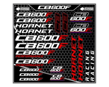 Honda CB600F stickerset