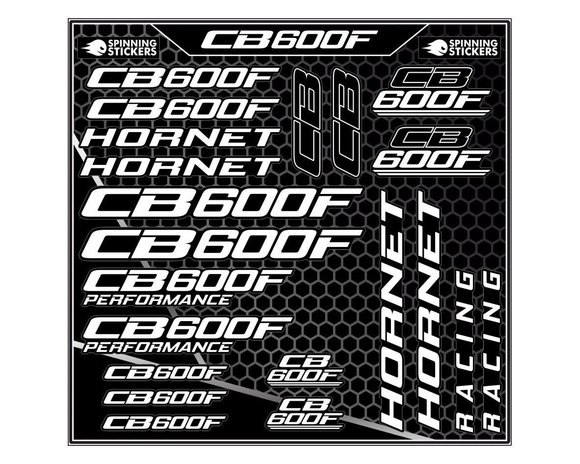 CB600F sticker kit