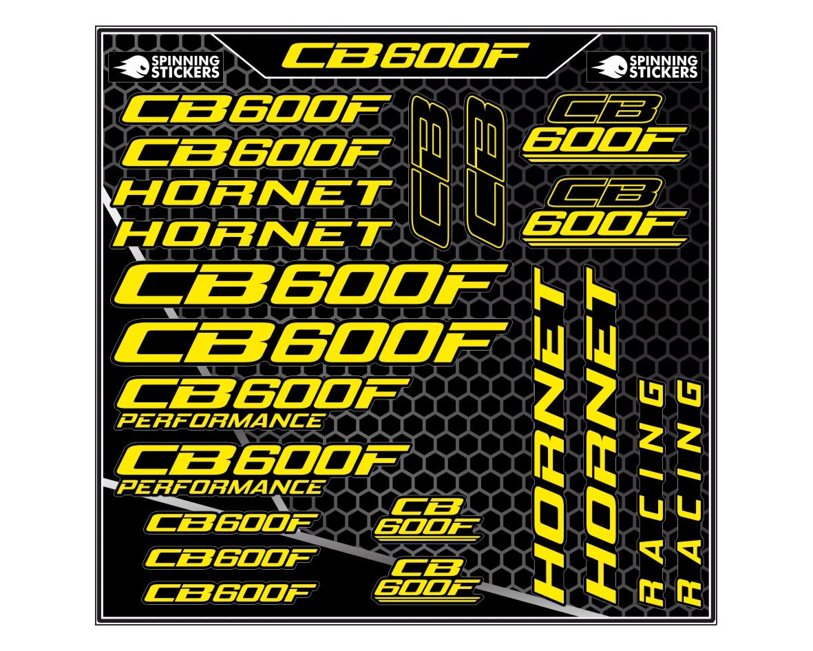 CB600F sticker kit