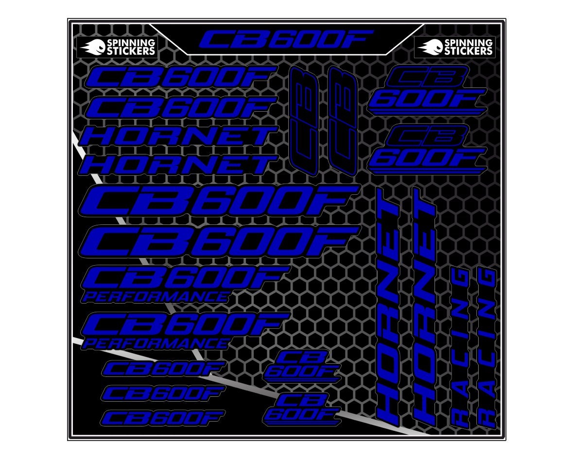 CB600F sticker kit
