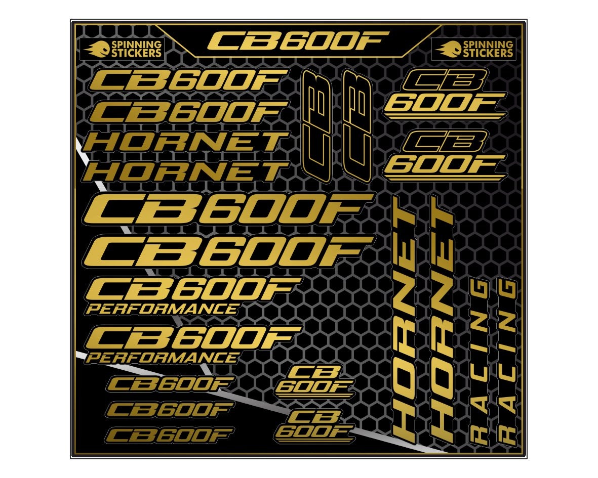 CB600F sticker kit