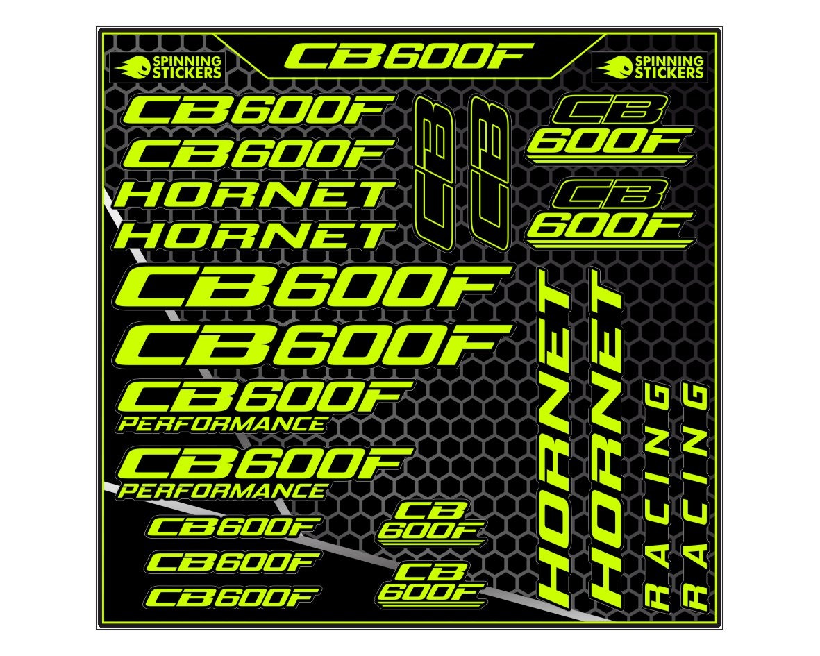 CB600F sticker kit